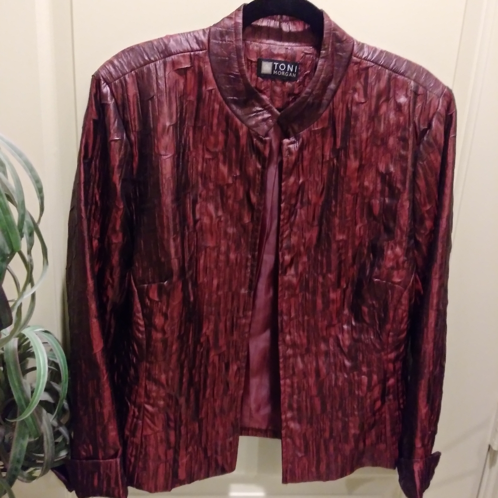 Burgundy Jacket